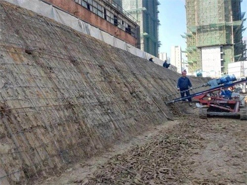 邵东建筑边坡支护